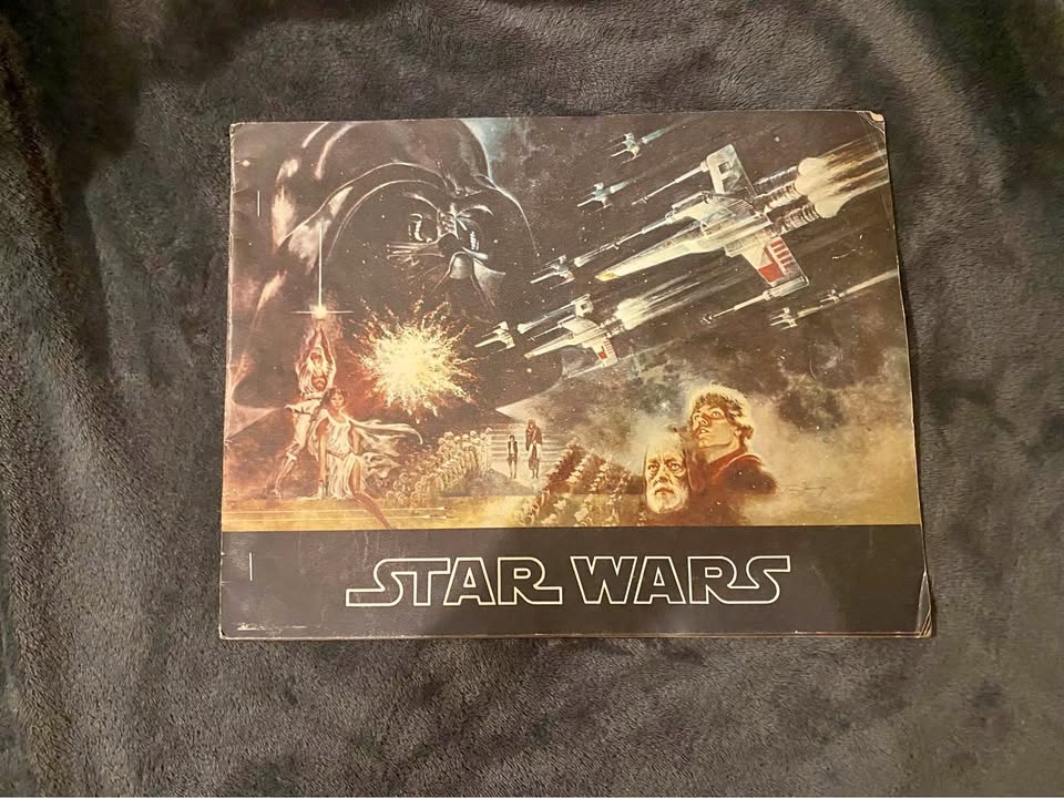 Vintage Star Wars Original 1977 Movie Theater Program – $60