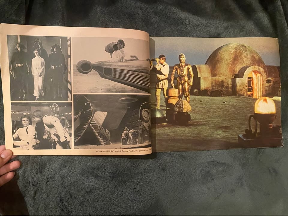 Vintage Star Wars Original 1977 Movie Theater Program – $60 - photo 2