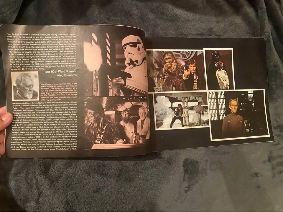 Vintage Star Wars Original 1977 Movie Theater Program – $60 - photo 4