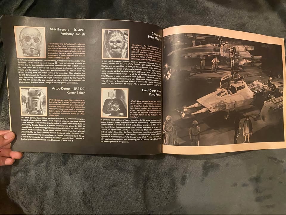Vintage Star Wars Original 1977 Movie Theater Program – $60 - photo 5