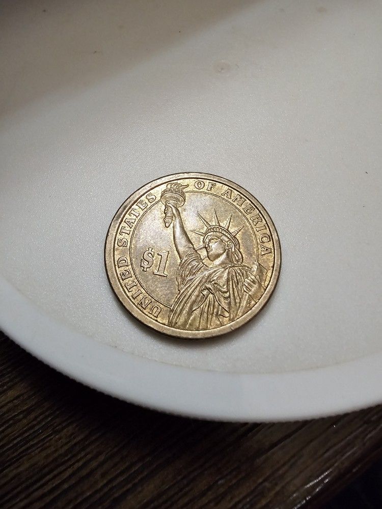 2010-P Millard Fillmore Presidential Golden Dollar Coin - photo 2