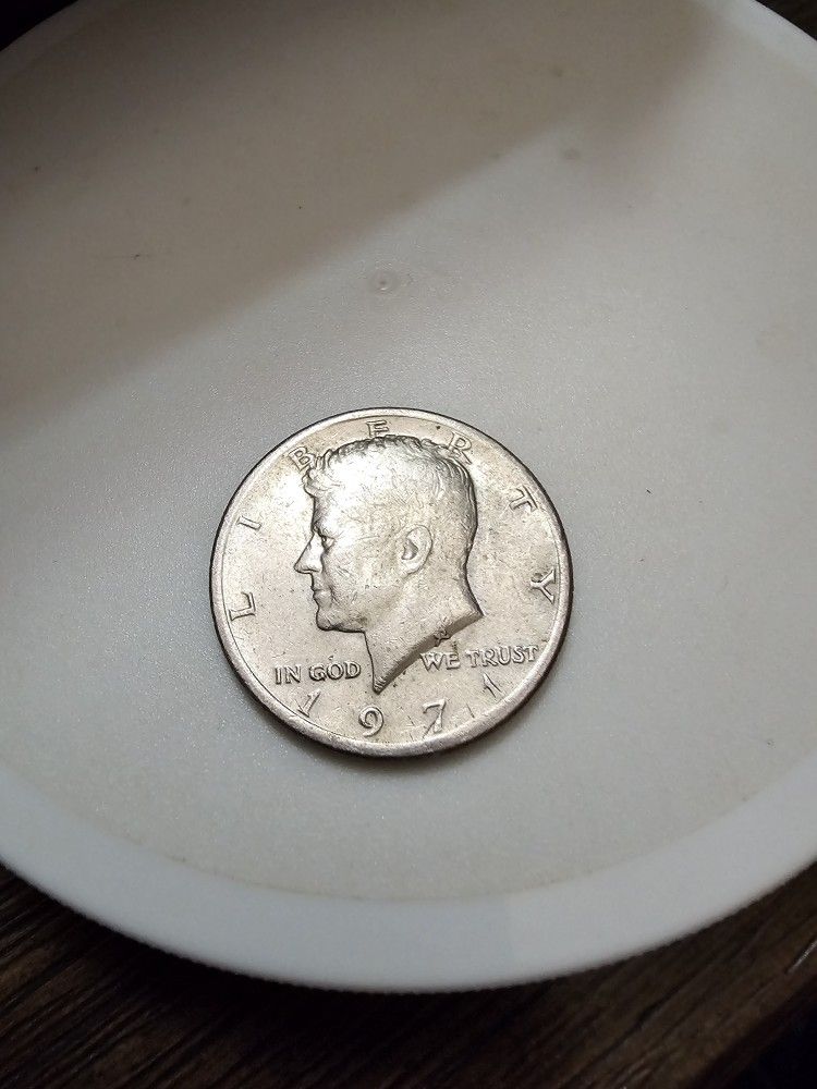 1971 John F. Kennedy Half Dollar