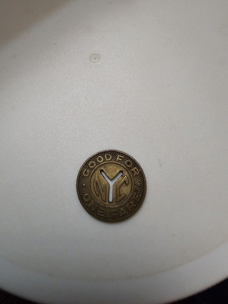 Vintage NYC Transit Authority Token