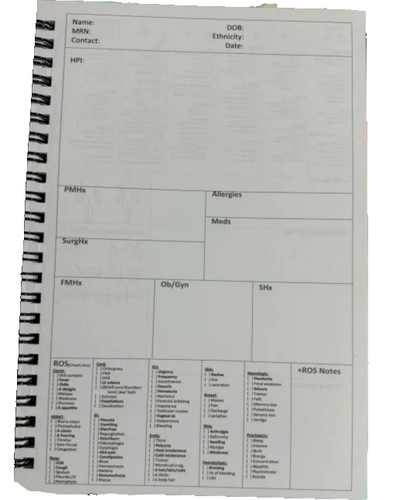 H&P Medical Notebook 100 Templates - photo 2