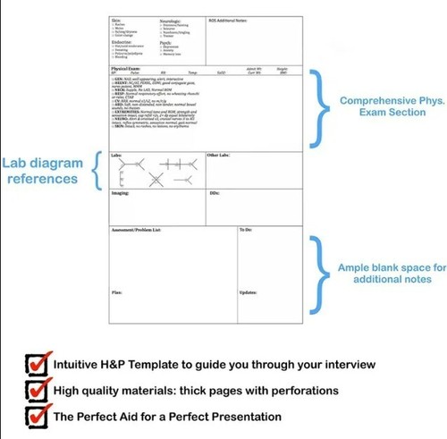 H&P Medical Notebook 100 Templates - photo 5