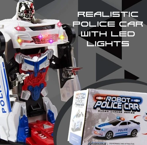 Robot Police Car Transformers Toy - photo 5