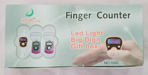 Digital Finger Counter with LED Display and Reset Button - photo 2