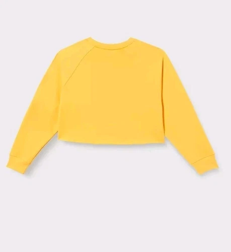 DKNY Women's Sport Women's HD Mini Logo Cropped Pullover Shirt - photo 2