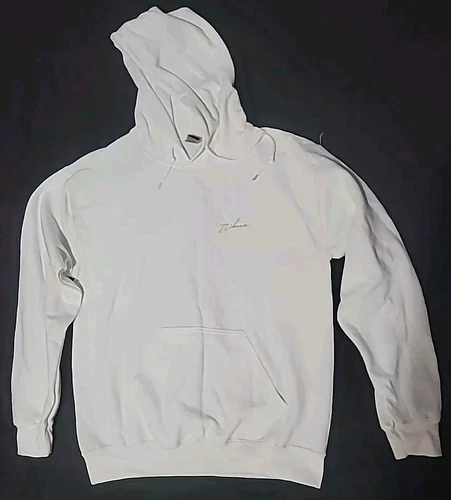 Gildan White Hoodie Sweatshirt Womens Small