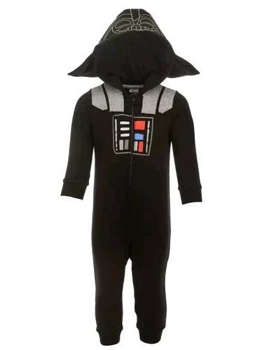 Star Wars Darth Vader Infant Baby Boys Fleece Zip Up - photo 4