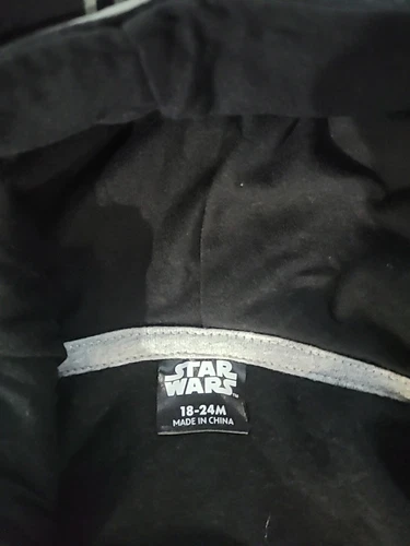 Star Wars Darth Vader Infant Baby Boys Fleece Zip Up - photo 5