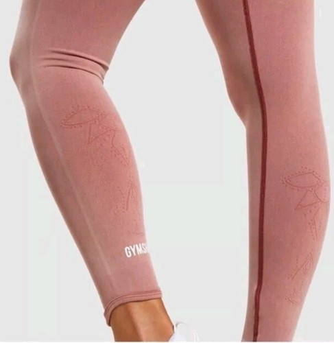 Gymshark studio legging Seamless, small, blush - photo 4