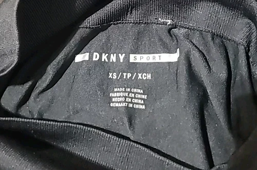 DKNY Sport Women's Black Elastic Leggings Extra Small NWT - photo 4