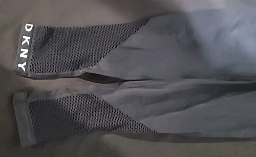 DKNY Sport Women's Black Elastic Leggings Extra Small NWT - photo 5