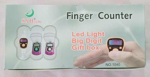 Digital Finger Counter with LED Display and Reset Button - photo 2