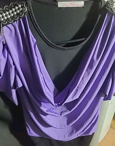 Purple Shirt Party Or Casual Wear - photo 2