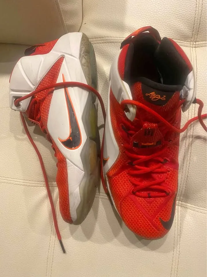 Lebron 12 basketball shoes men's size 12 thumbnail
