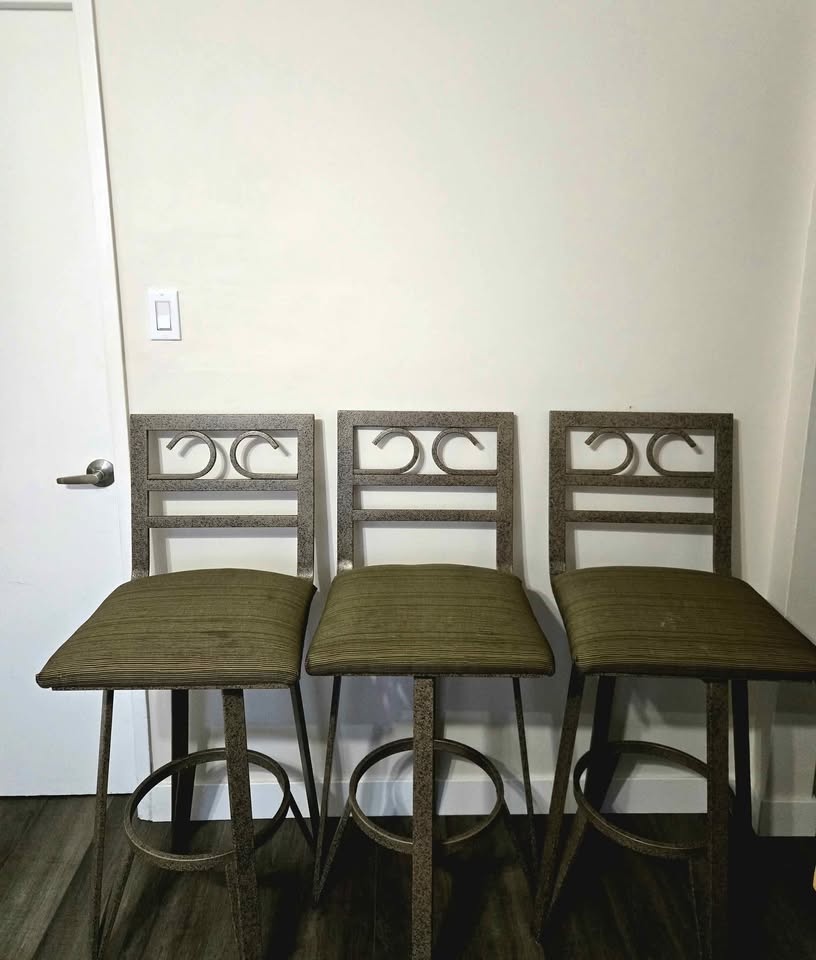 Metal bar stools ( rotary) - photo 2