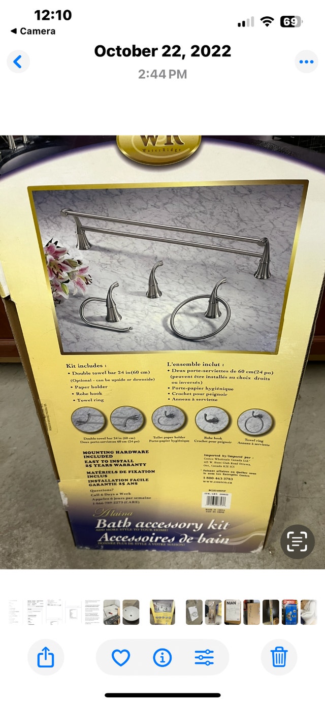 Bath Hardware Kit