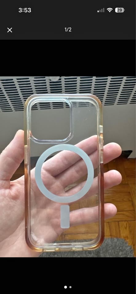 Clear Otterbox case for  15 pro