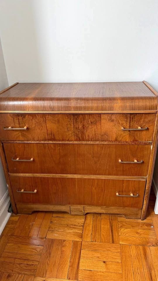 Vintage Waterfall Dresser