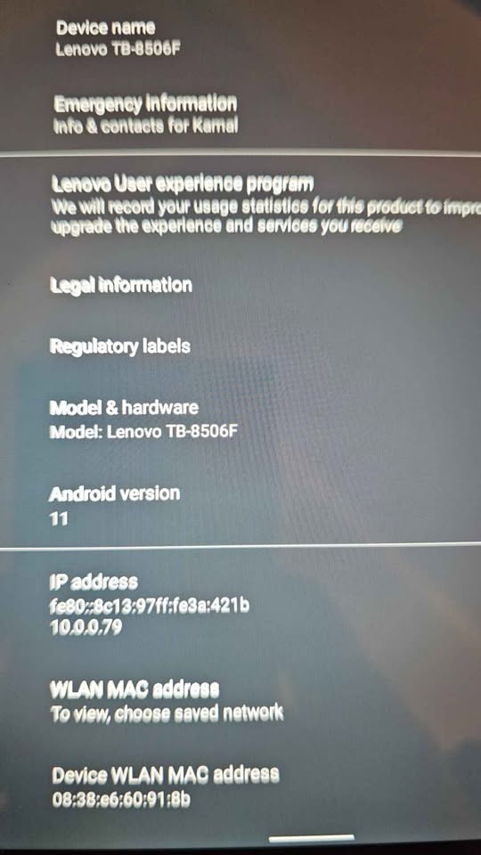 Lenovo 8" tablet TB-8506 3gb 32gb - photo 5