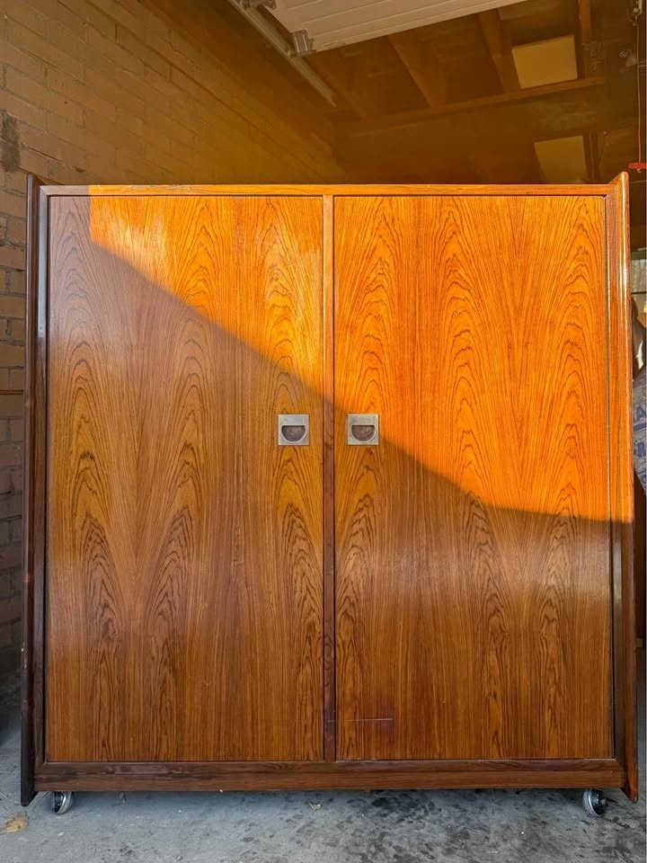 MCM Modern Brazilian Rosewood Cabinet
