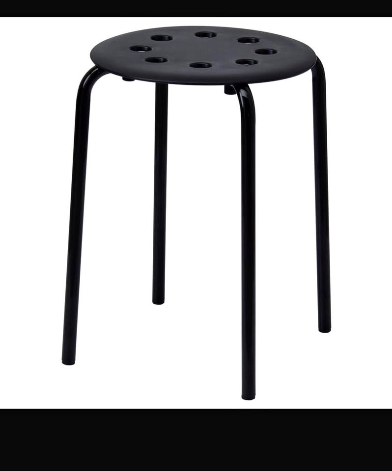 IKEA Black Stool