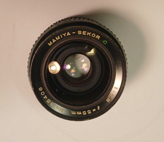 55 mm 2.8 lens for Mamiya 645 - photo 2