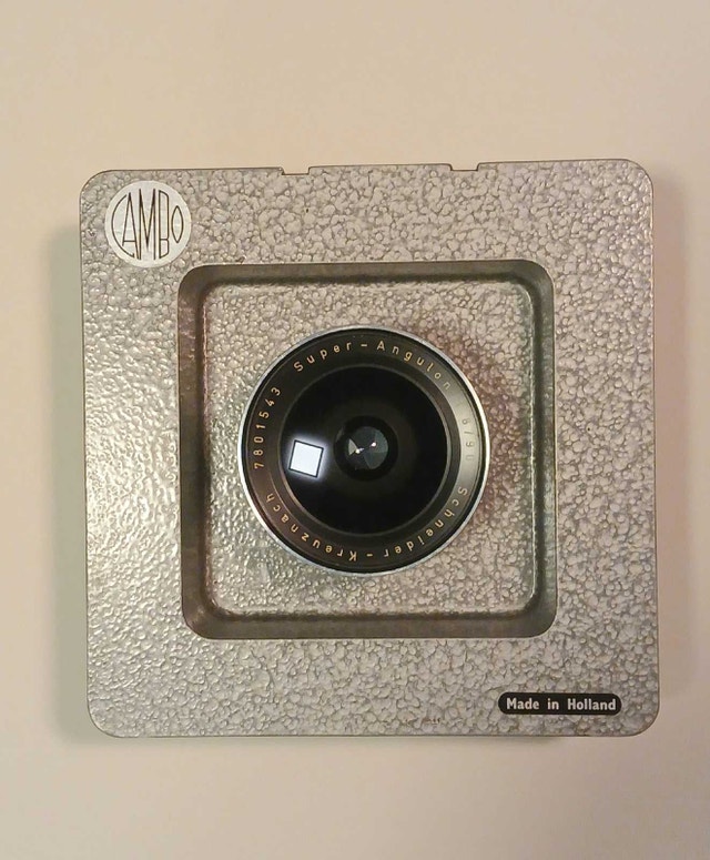 Schneider 90 mm Super Angulon lens