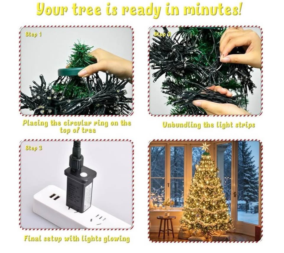 Gorgeous Christmas Tree full cover LED Lights - photo 2