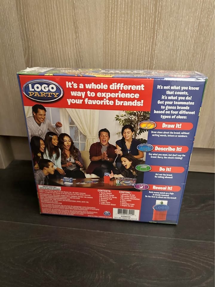 Logo Party Board Game - New - Never opened - photo 4