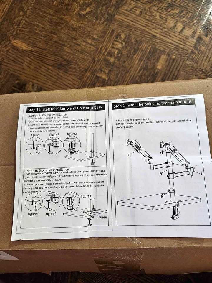Dual Monitor Stand Mount 13-27inch