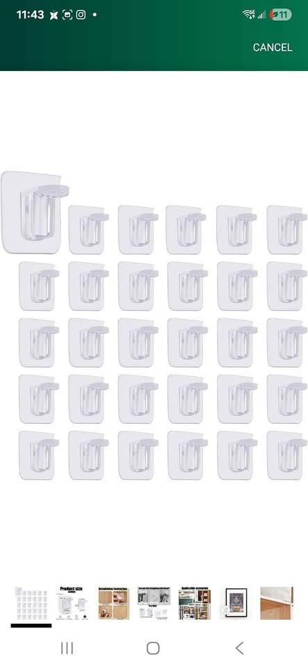 25pcs shelf support peg
