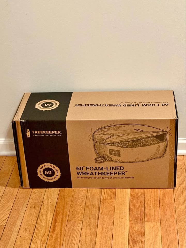 TreeKeeper™ 60-Inch Wreath Storage Bag NEW