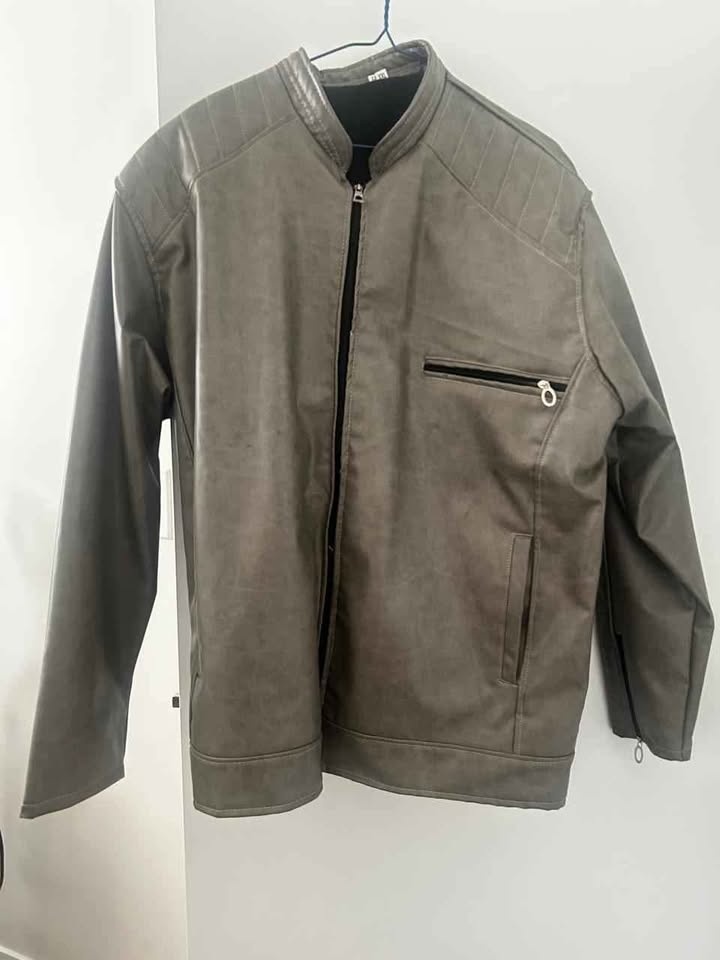 Xxl stylish unisex leather jacket Suitable for both men and wome - photo 3