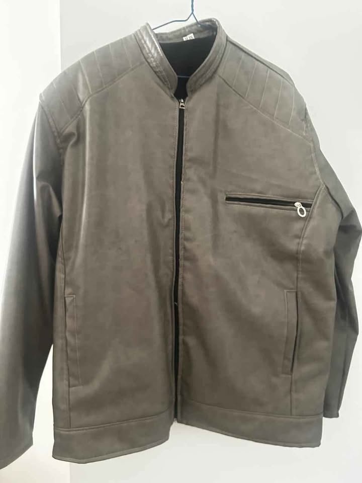 Xxl stylish unisex leather jacket Suitable for both men and wome - photo 4
