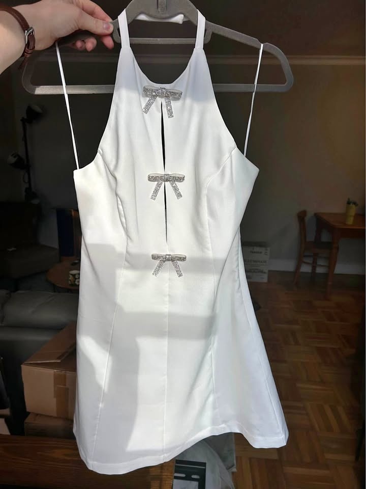 White Mini Dress - Perfect for Bachelorette!