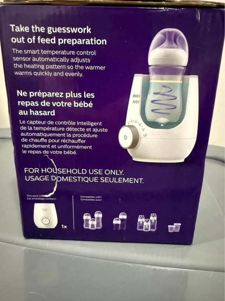 Philips Avent Premium Fast Bottle Warmer – Brand New - photo 2