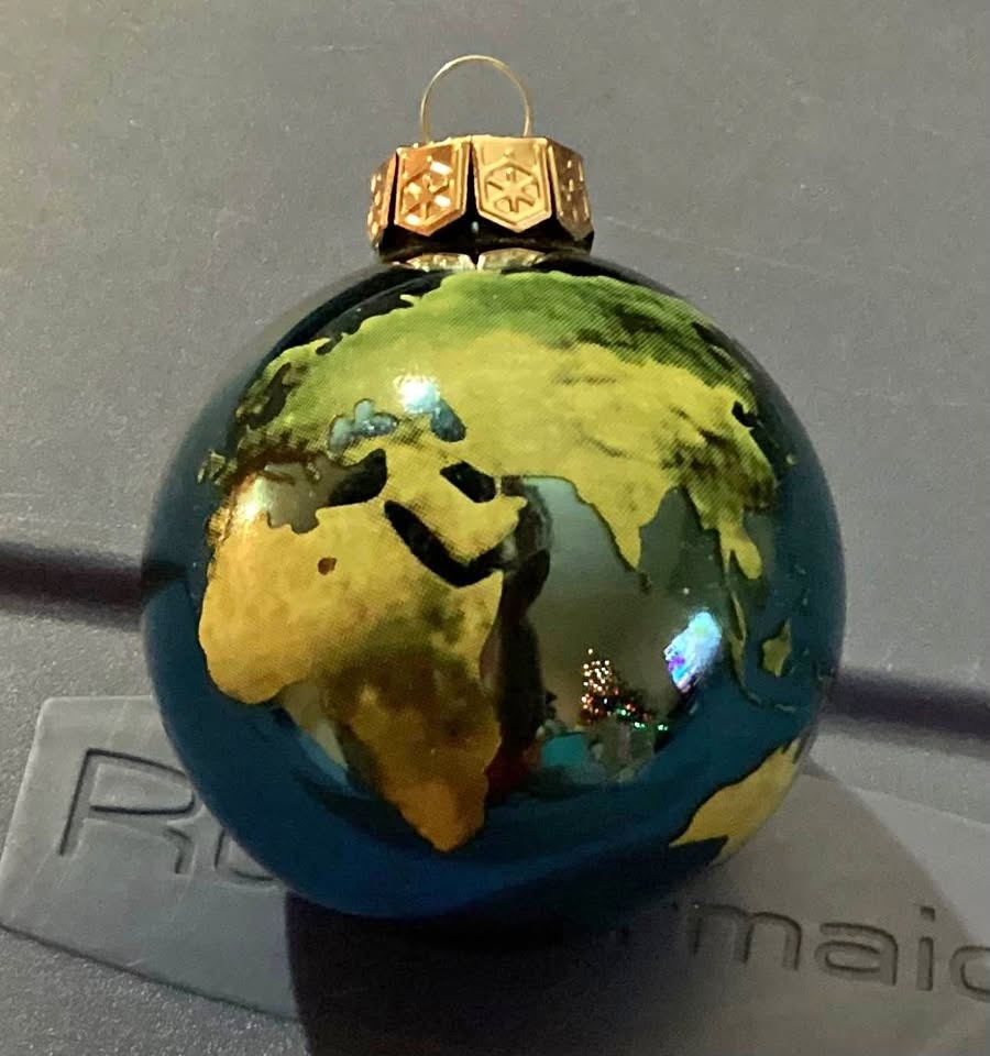 Globe ornament
