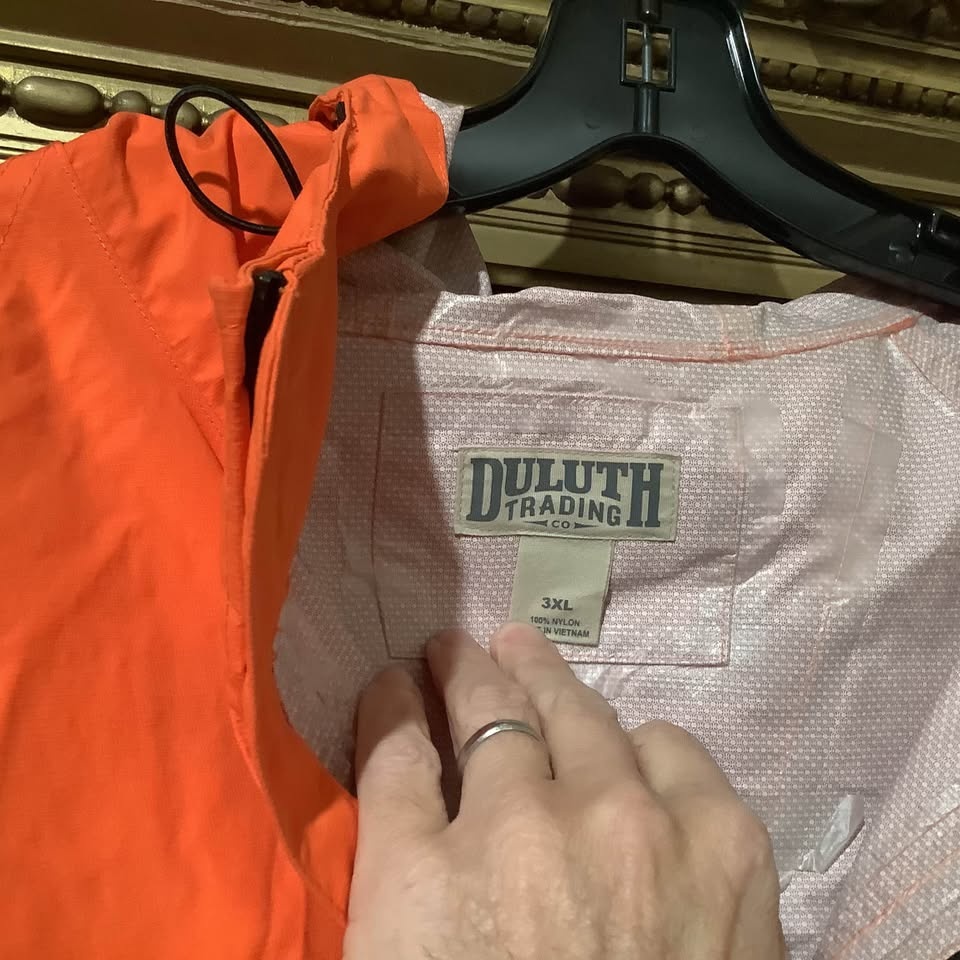 Duluth Trading No-Rainer Waterproof Raincoat Jacket Men’s 3XL - photo 3