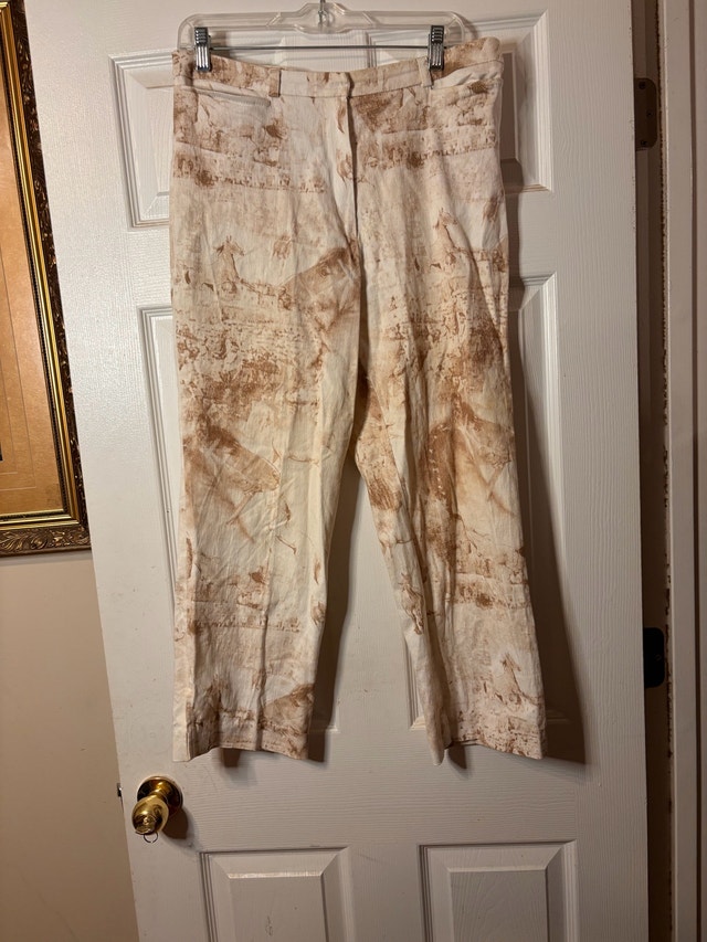 Olsen Cotton Stretch Trousers – Size US 12