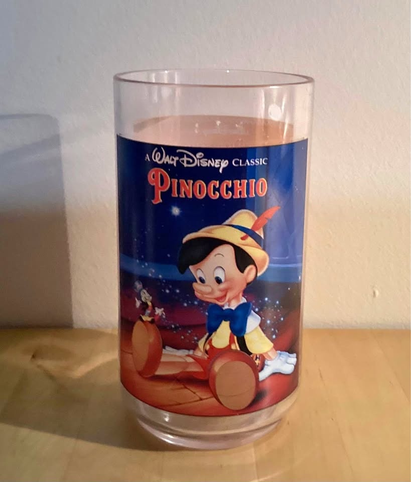 Vintage disney glass