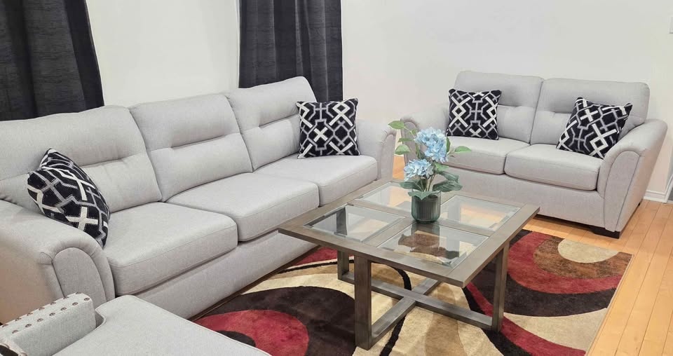 Living Room Sofa set(Silver Grey) - photo 3