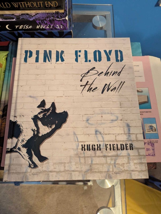 Pink Floyd Behind the Wall Oversized Hardcover Book