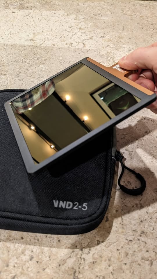 POLARPRO 4x5.65 Neutral Density Filter / 6-9 Stop (Like new) - photo 2