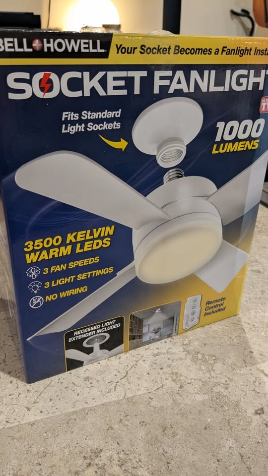 Socket Fanlight - 1000 Lumens/3500K - photo 2