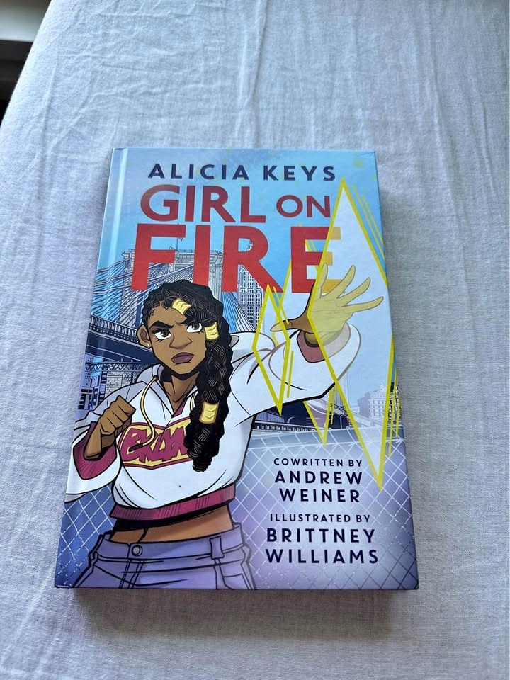 Alicia Keys Girl on Fire comic book - kids book