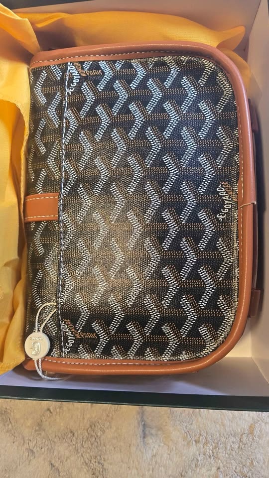 Gоyаrd bag black and brown+ card holder navy blue - photo 5