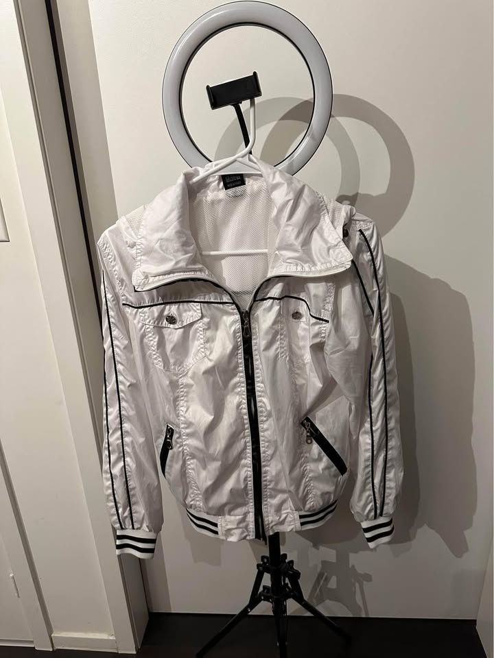 Women’s sports and casual jacket with a hood - size S